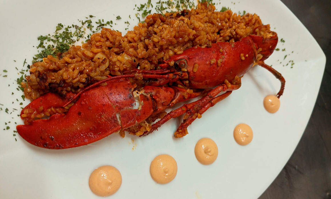 Arroz con bogavante