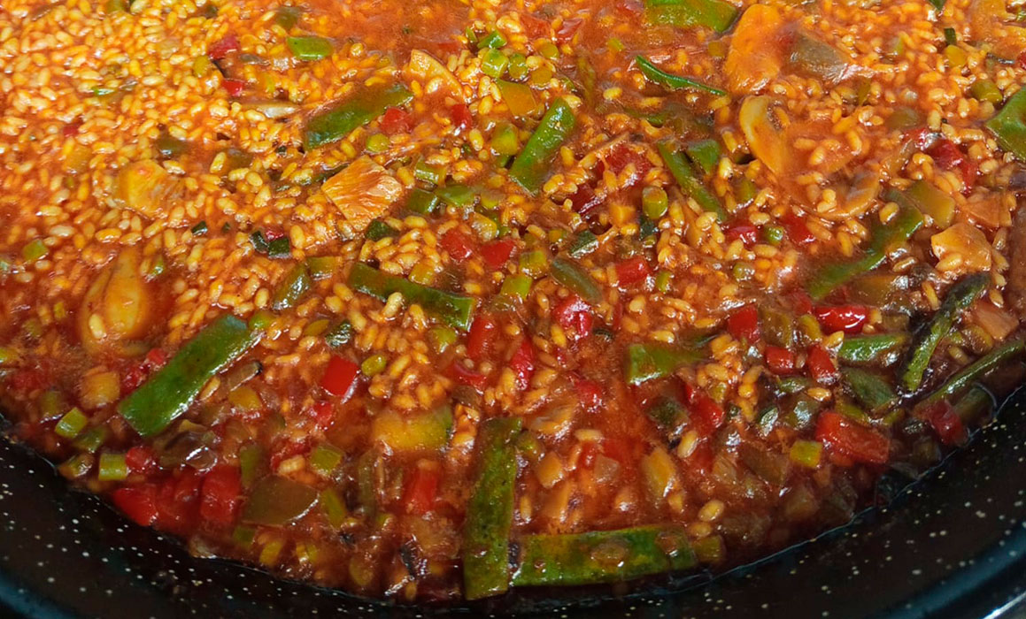 Arroz de verduras