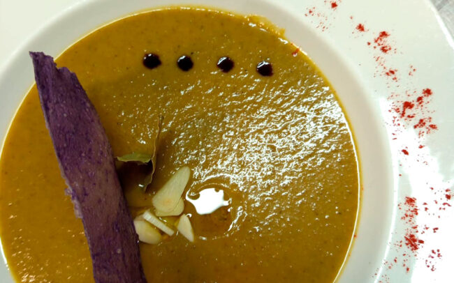 Cremita de verduras